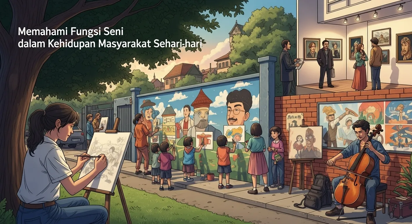 Memahami Fungsi Seni dalam Kehidupan Masyarakat Sehari-hari