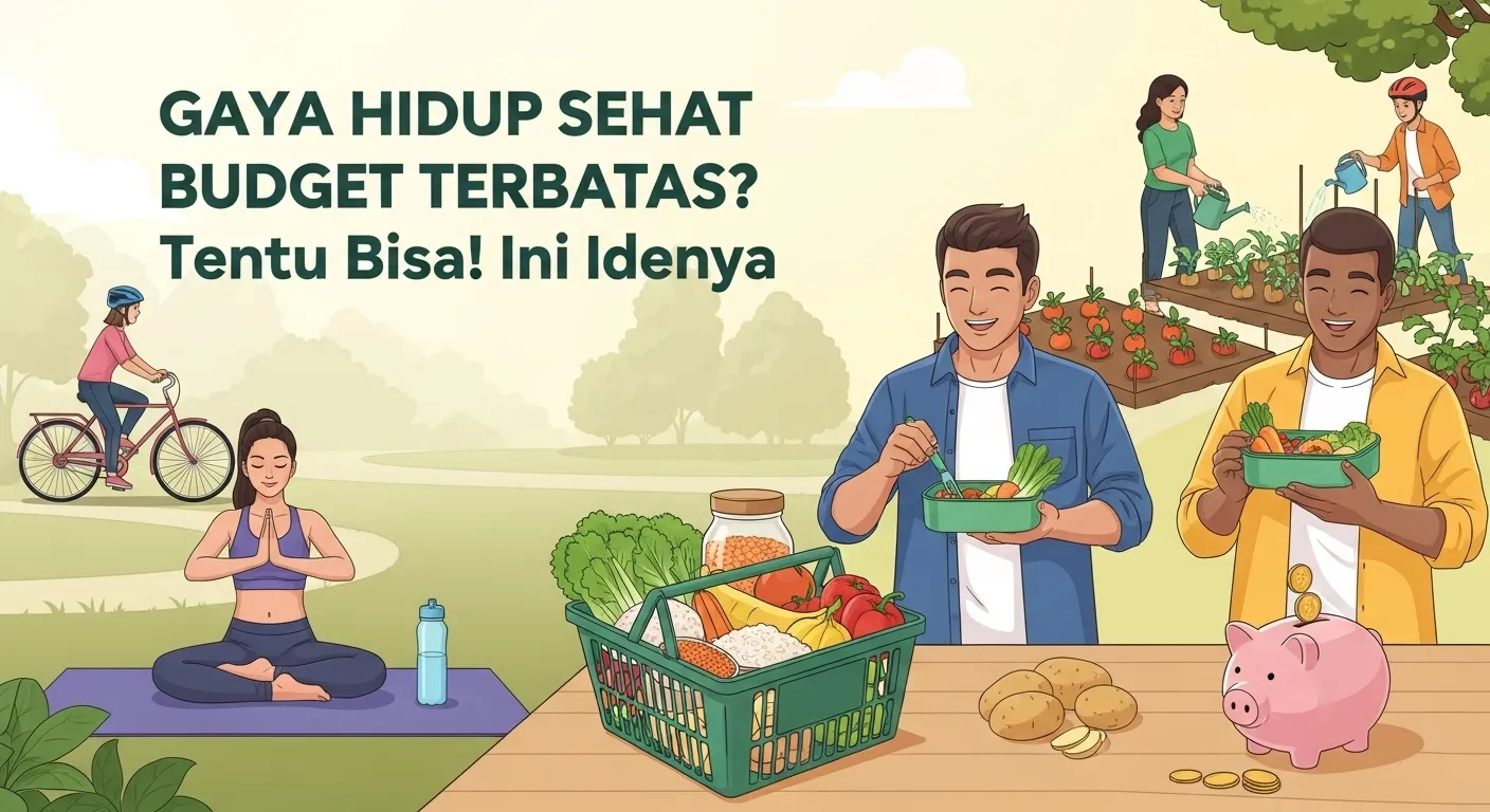 Gaya Hidup Sehat Budget Terbatas? Tentu Bisa! Ini Idenya