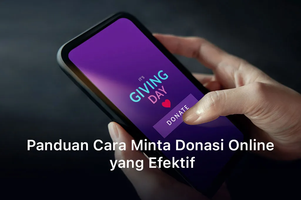 Cara Minta Donasi Online