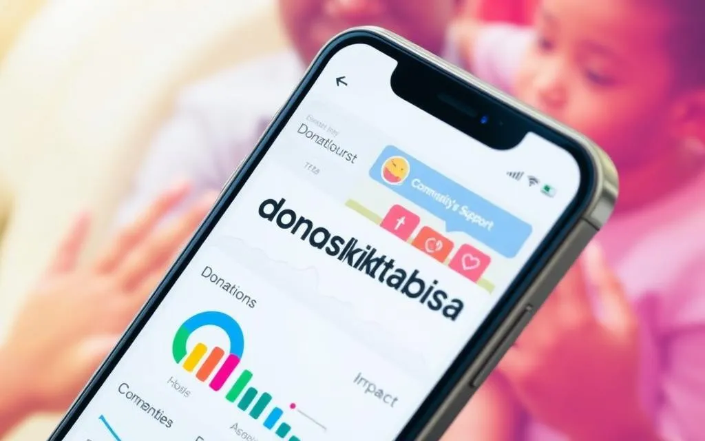 Memantau donasi Memantau donasi