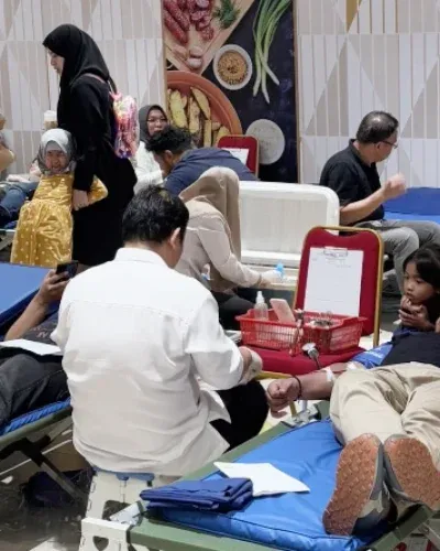 Rumahberkat.com dan Rumah Sosial Kumpulkan 99 Kantong Darah di Jakarta Barat